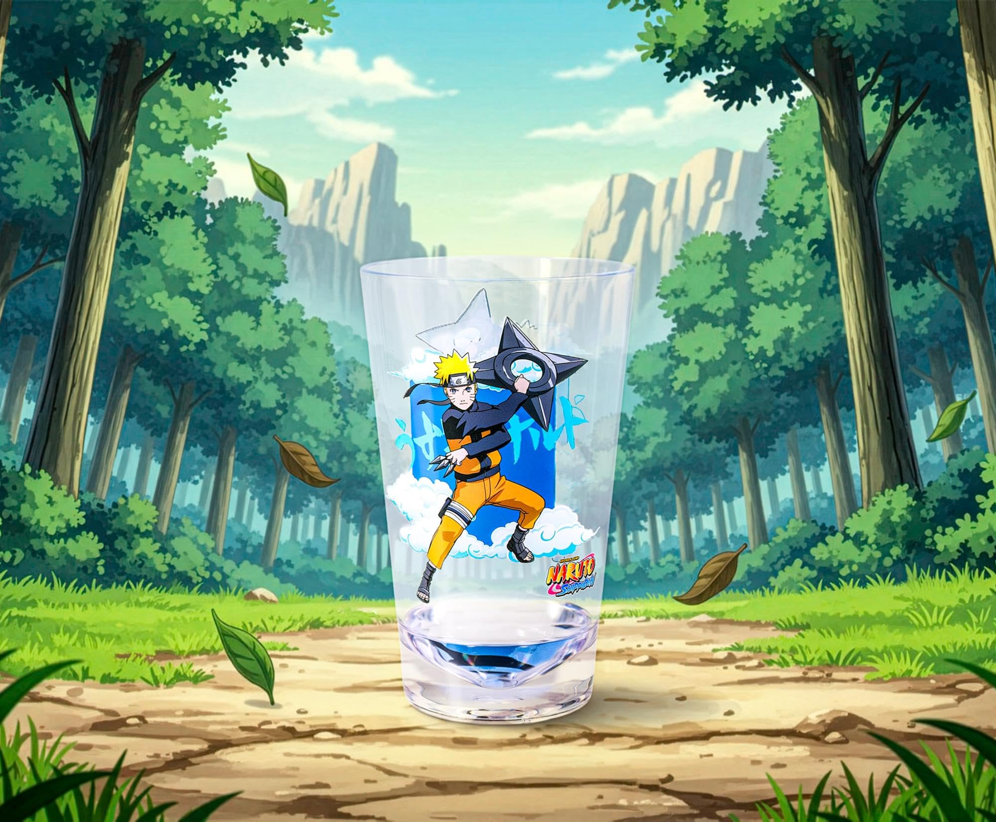 Amazon.com: Naruto Shadow Clone Jutsu! 16oz Acrylic Pint Glass