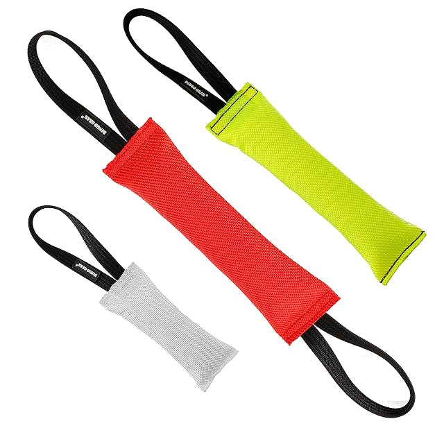 Foto 8 de 8 de Dingo Gear Firehose Bite Tug 1 Mango Juguete Resistente para Entrenamiento de Perros K9 IGP Deportes Jugar…