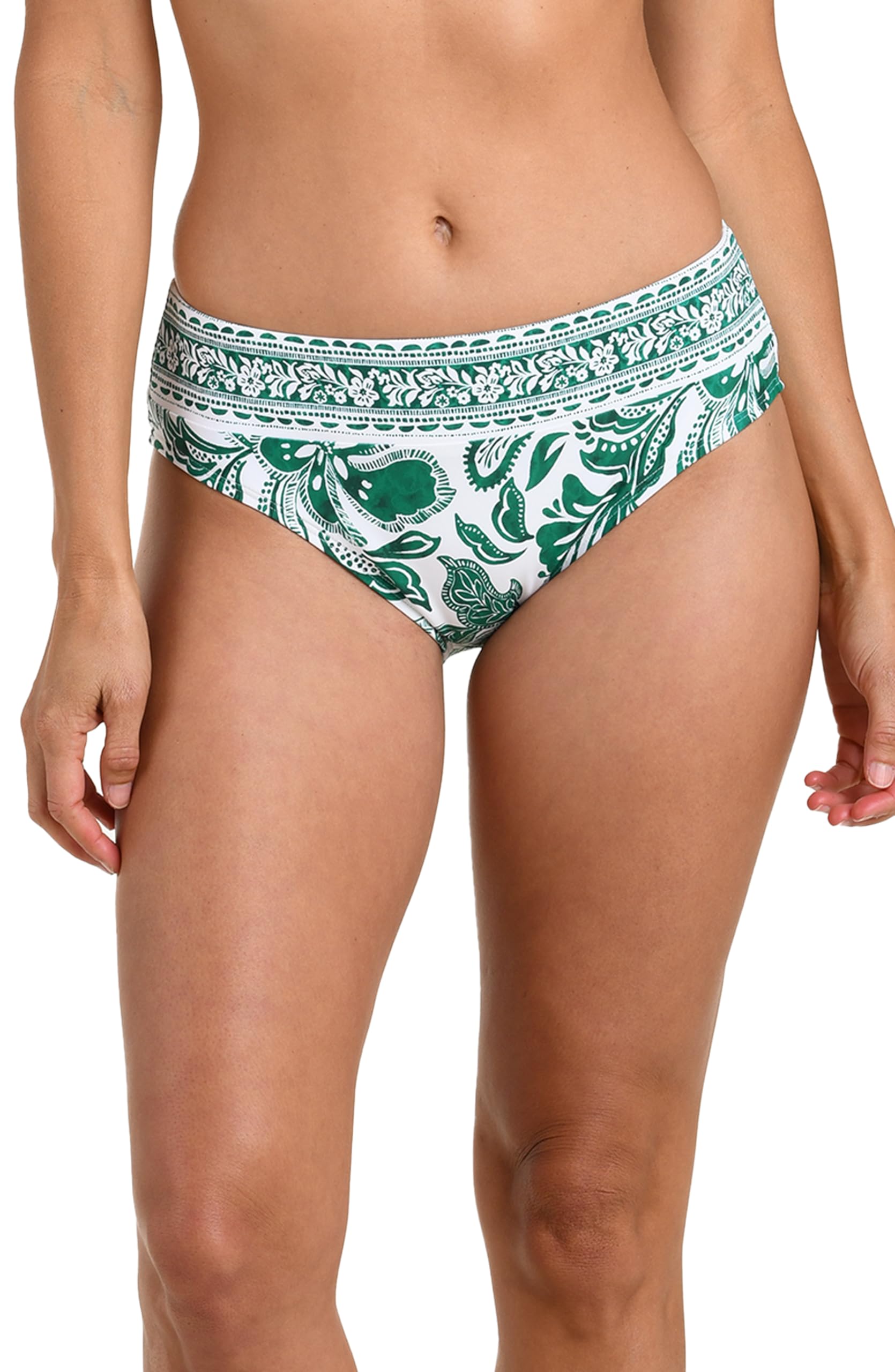 V-Front High Waist Bikini Swimsuit Bottom