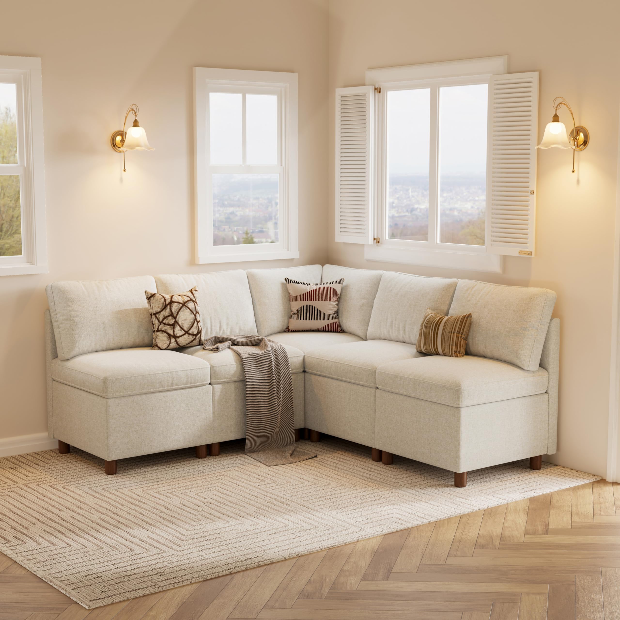 SITJOY Breakfast Nook Bench with Storage