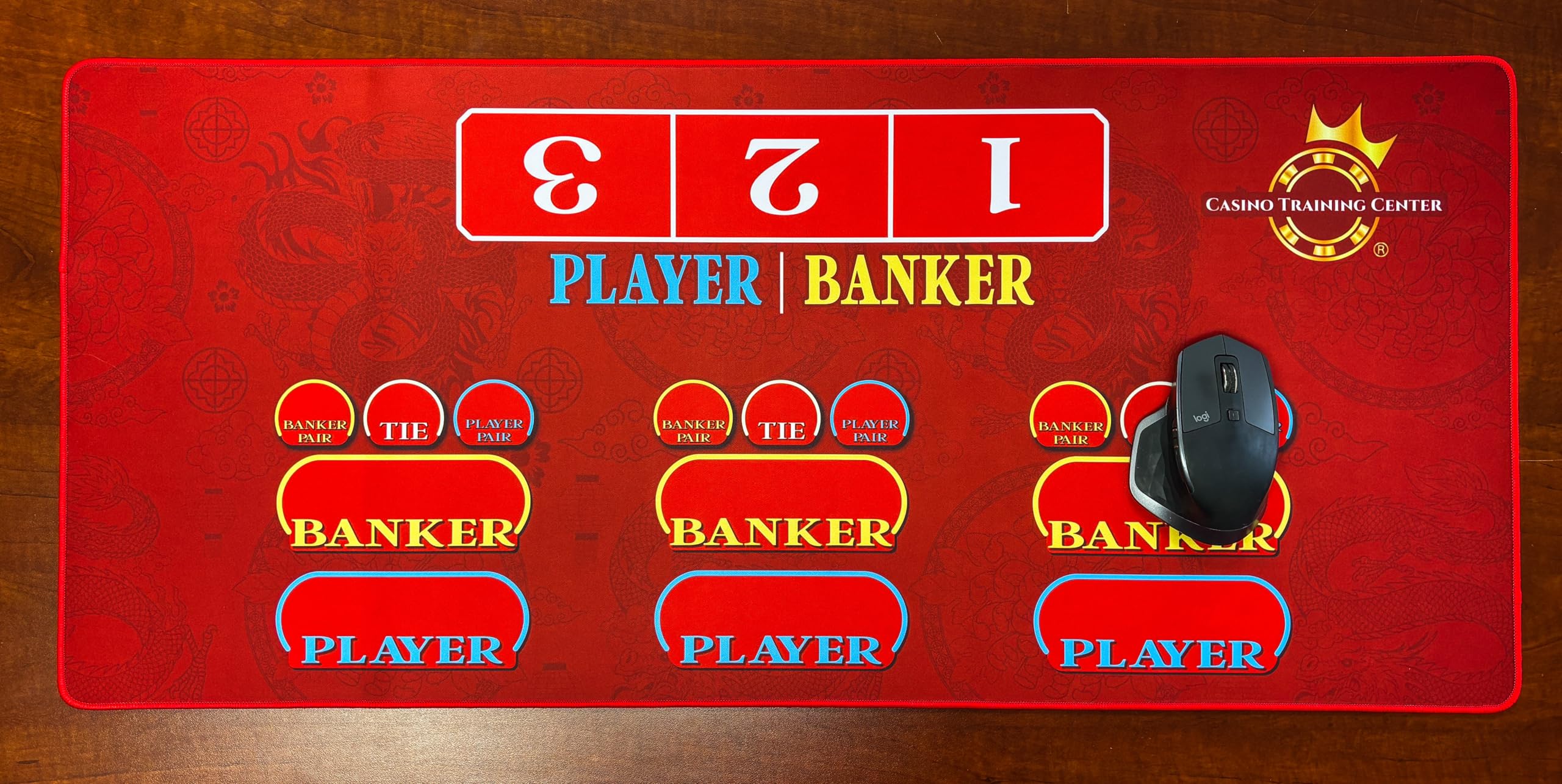Amazon.com: Casino Quest Mini Baccarat Dealer Practice Mat 34.5