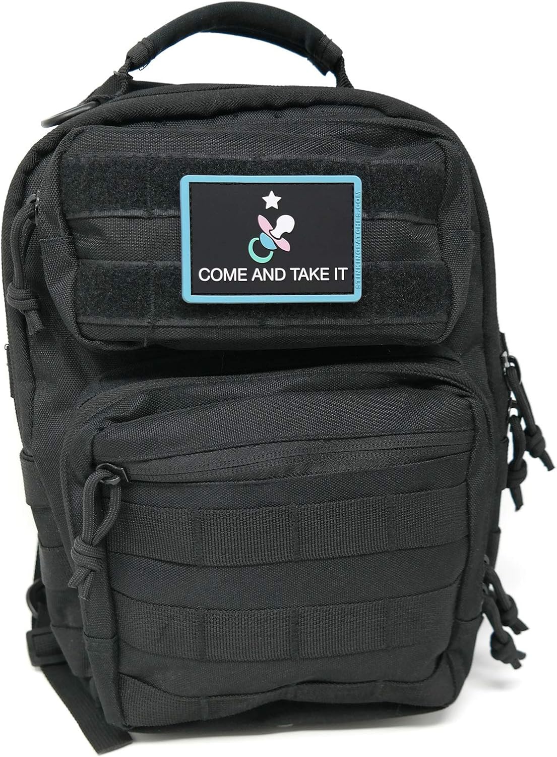 Tactical Diaper Bag PVC Hook and Loop Patch Bundle - Perfect for Tactical Baby Bags