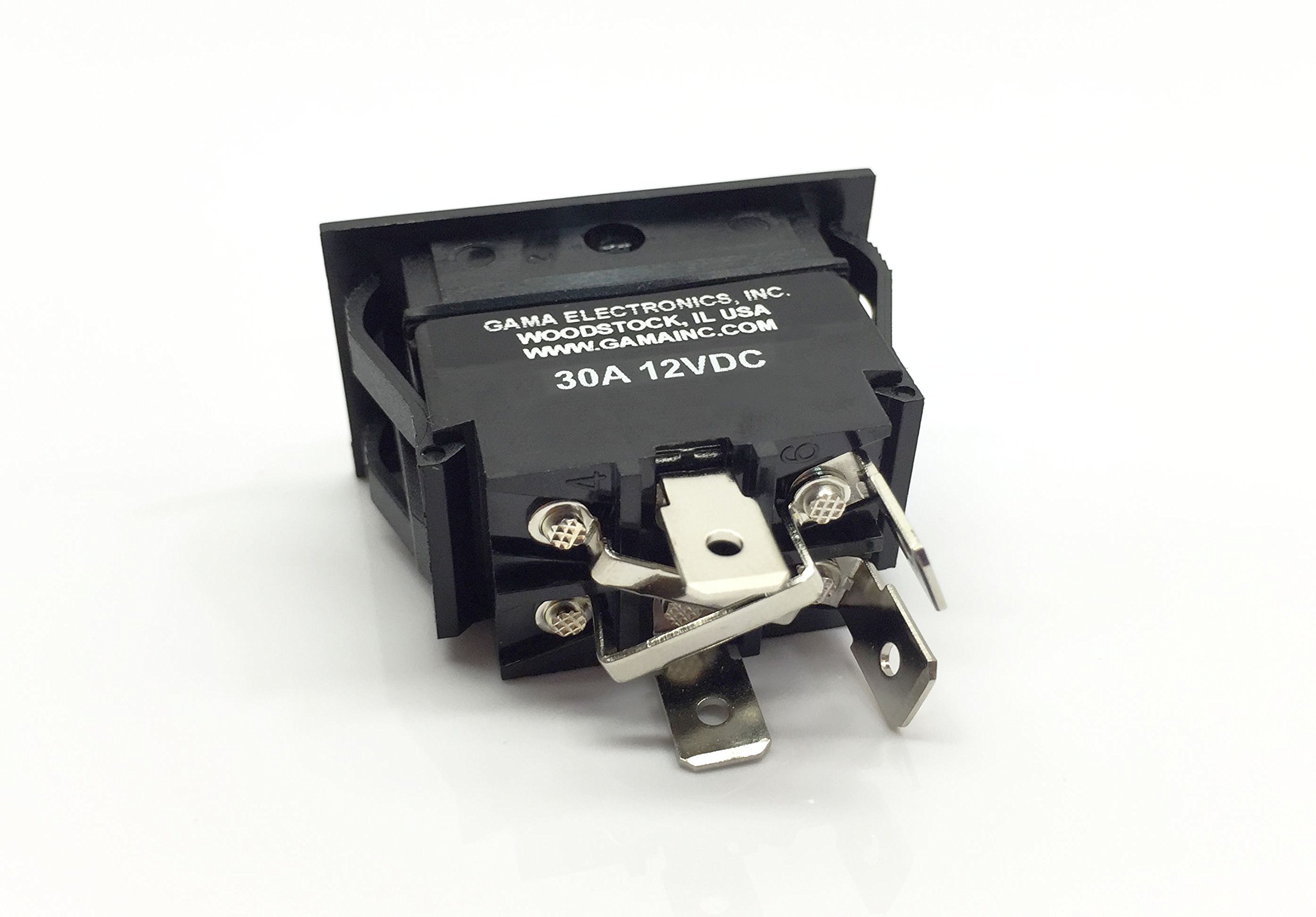 Rocker Switch Polarity Reverse Motor Control maintained