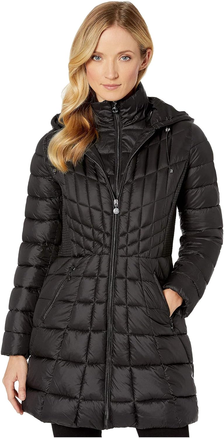 Bernardo packable hooded walker coat Clearance