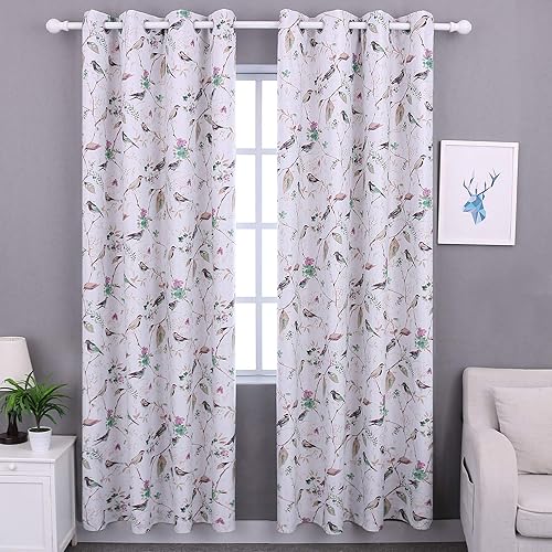 Birds Kitchen Curtains Amazon Com