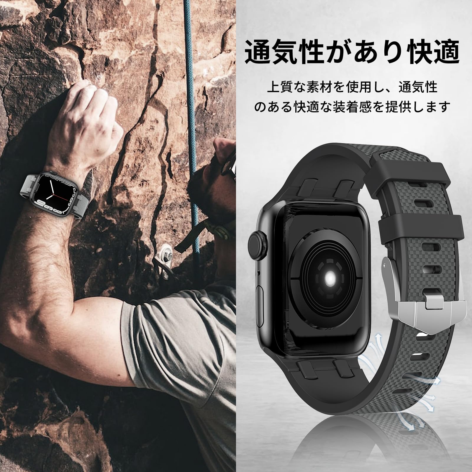 Amazon.co.jp: CABOBE コンパチブル アップルウォッチ バンド