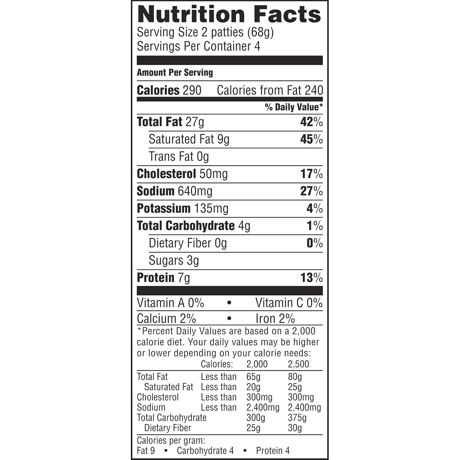 Jimmy Dean Fully Cooked Maple Pork Sausage Patties, 8 Count