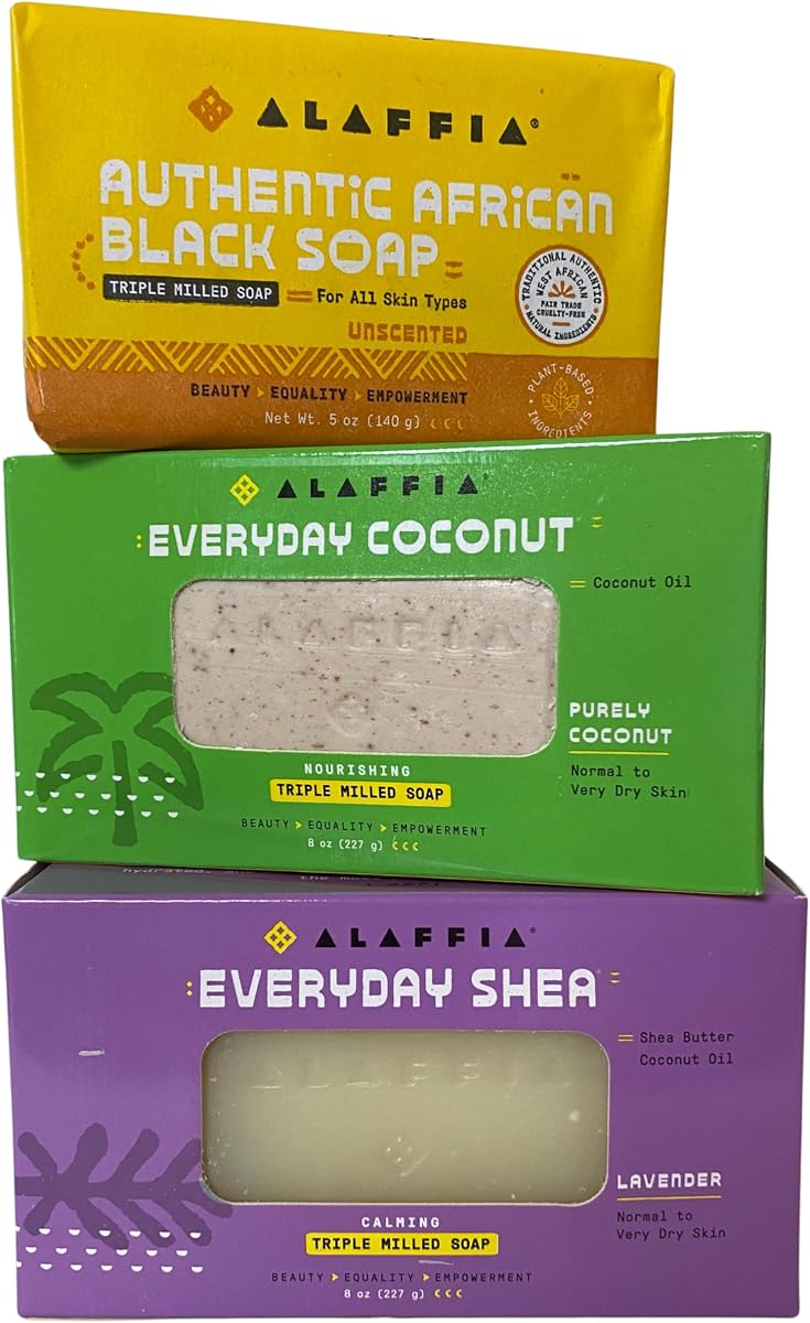 African Black Soap Bar