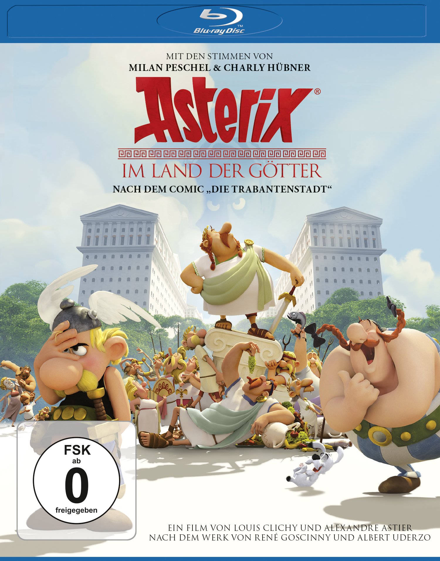 Asterix im Land der Götter (FSK ohne Altersbeschränkung) Blu-Ray