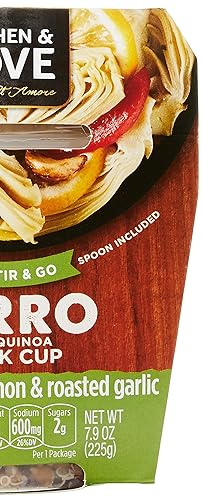 Miniatura 3 de Kitchen  Love Alcachofa Limón y Ajo Asado Farro Comida Rápida Individual