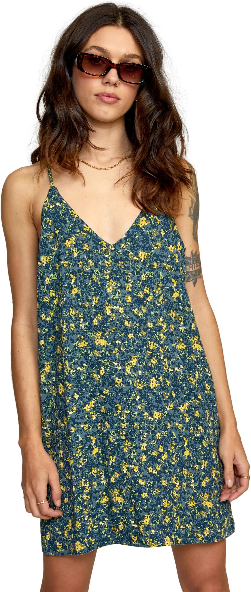 RVCAWomen's Jade Woven Spaghetti Strap Dress