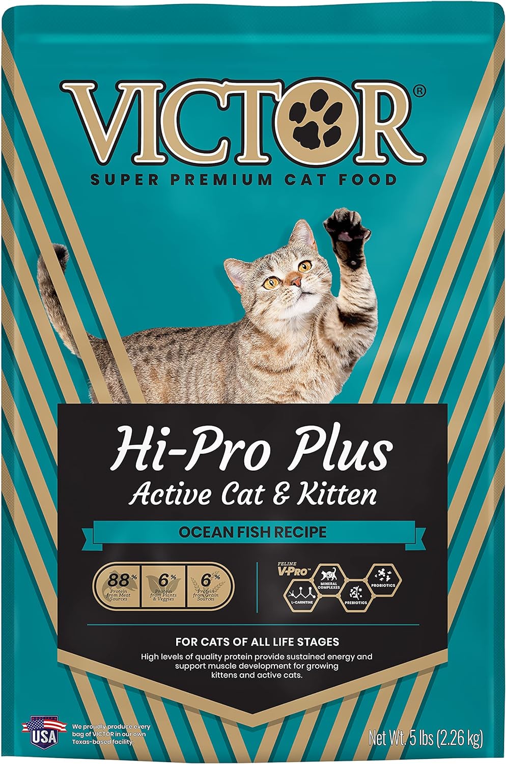 Victor Super Premium Cat Food HiPro Plus Active Cat and