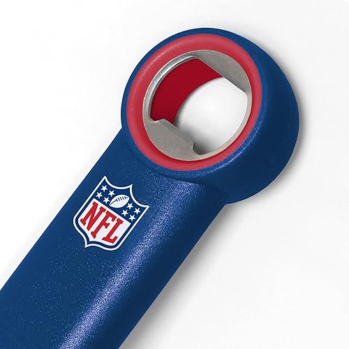 Miniatura 105 de YouTheFan NFL - Espátula para barbacoa de acero inoxidable con abrebotellas