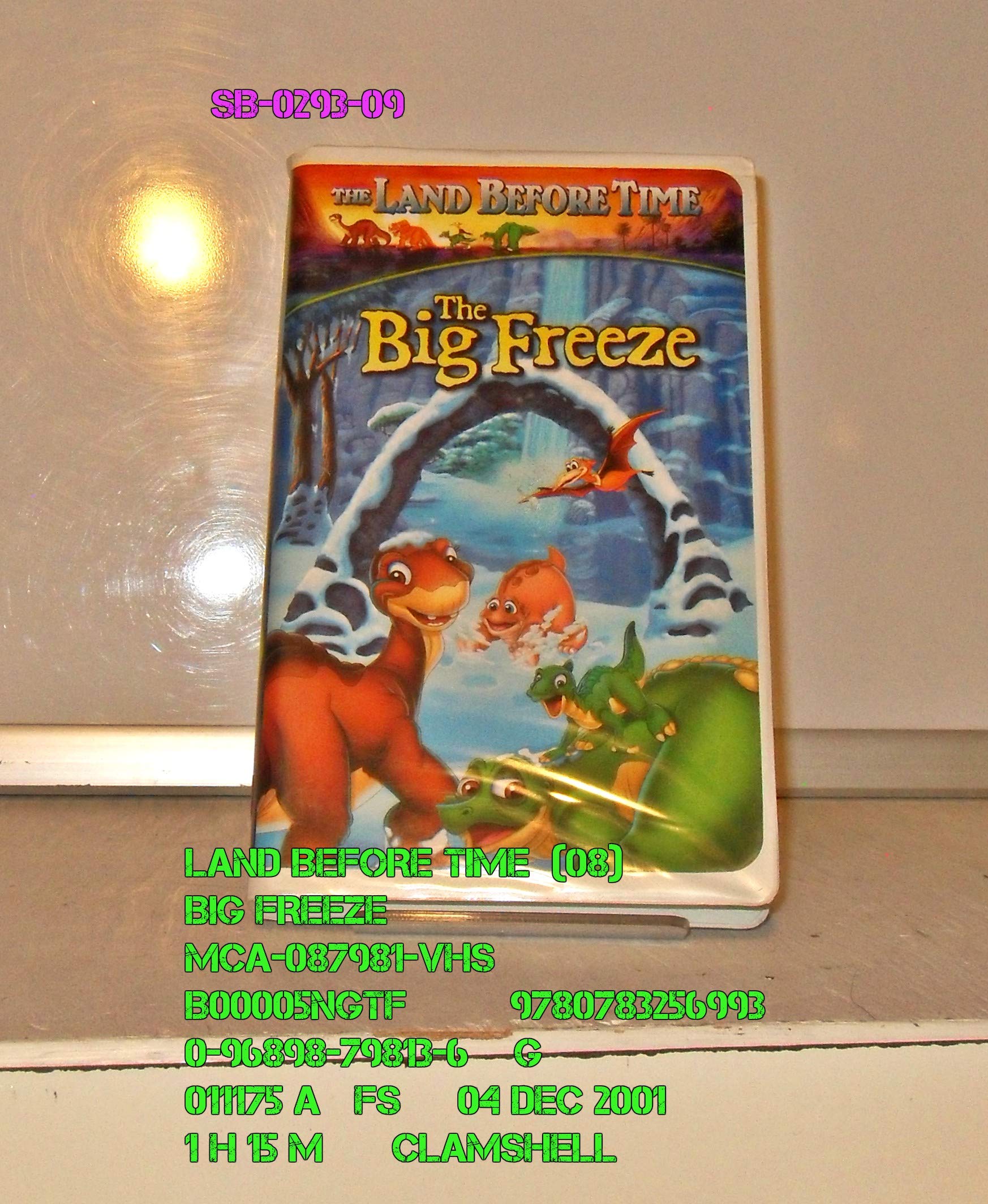 The Land Before Time - The Big Freeze VHS