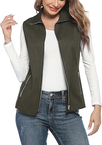 sleeveless jacket vest