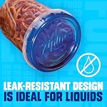 Ziploc Twist N Loc Reusable Containers, Leak-Proof Lid, Keeps Food Fresh, BPA Free, Microwave, Freezer and Dishwasher Safe Food Storage for Lunch and Leftovers, 6 Containers, 4 Cup Capacity