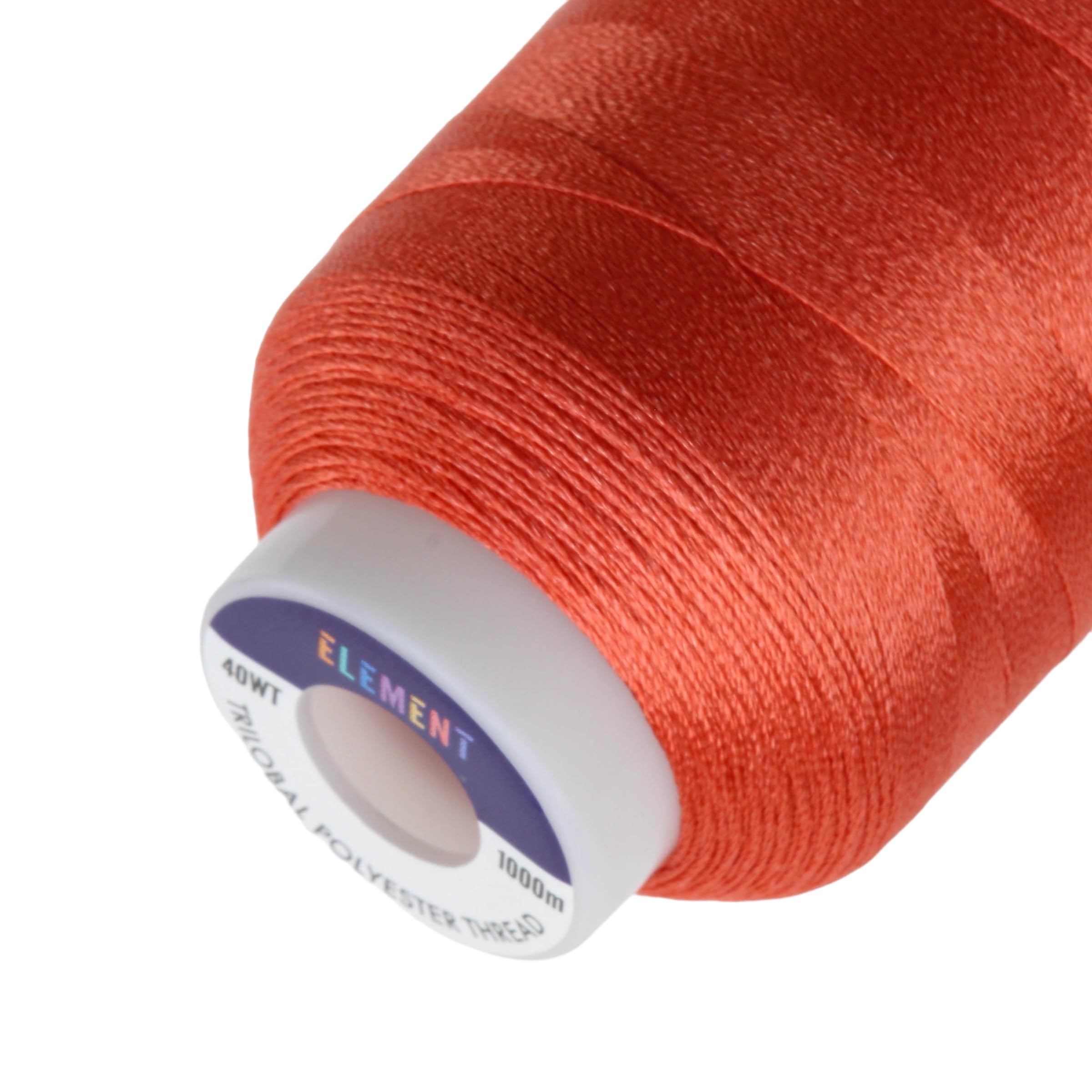 Element Thread Club 40wt Machine Embroidery Polyester Thread | 1000m (1049yd) | Glossy | Rose Flush