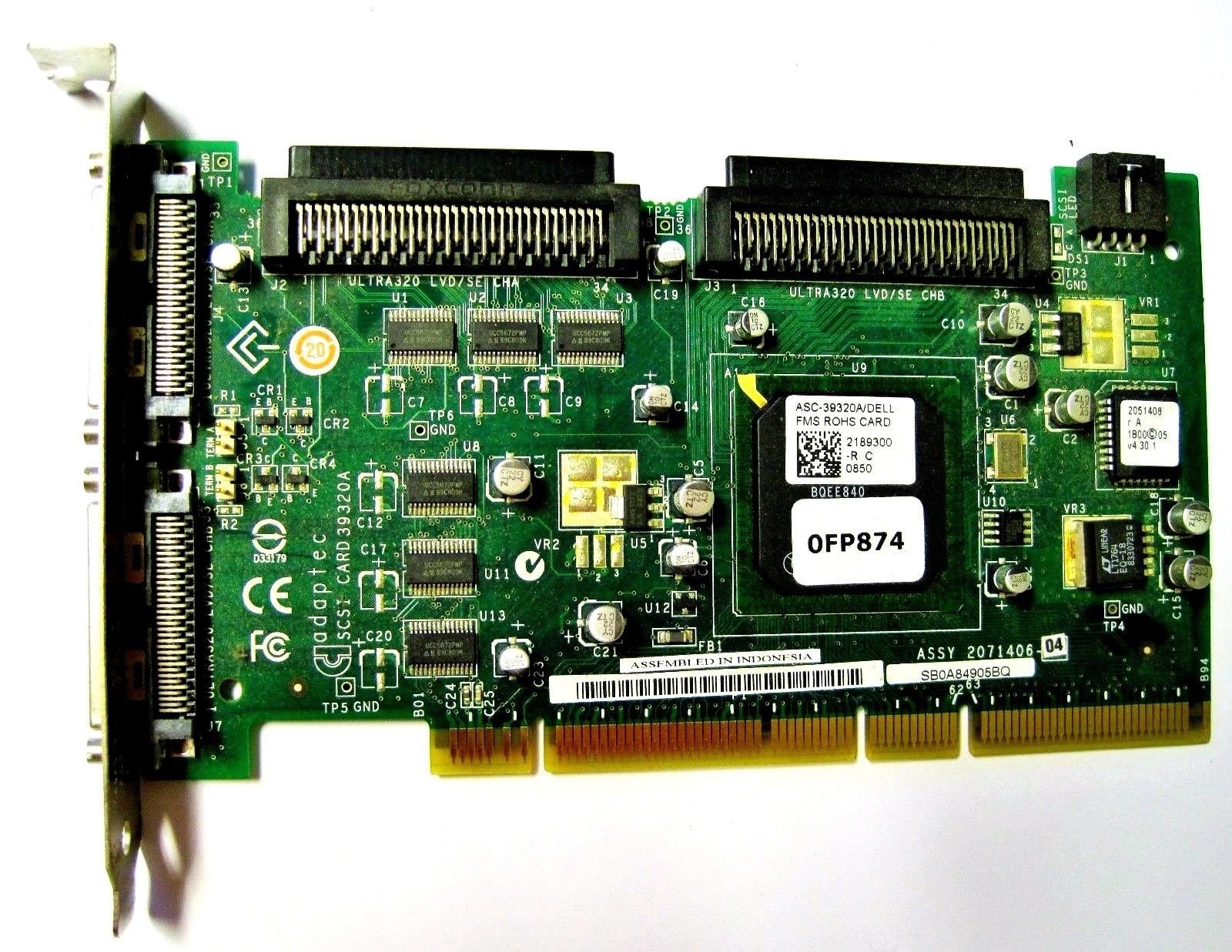 Adaptec ASC-39320D SCSI CARD