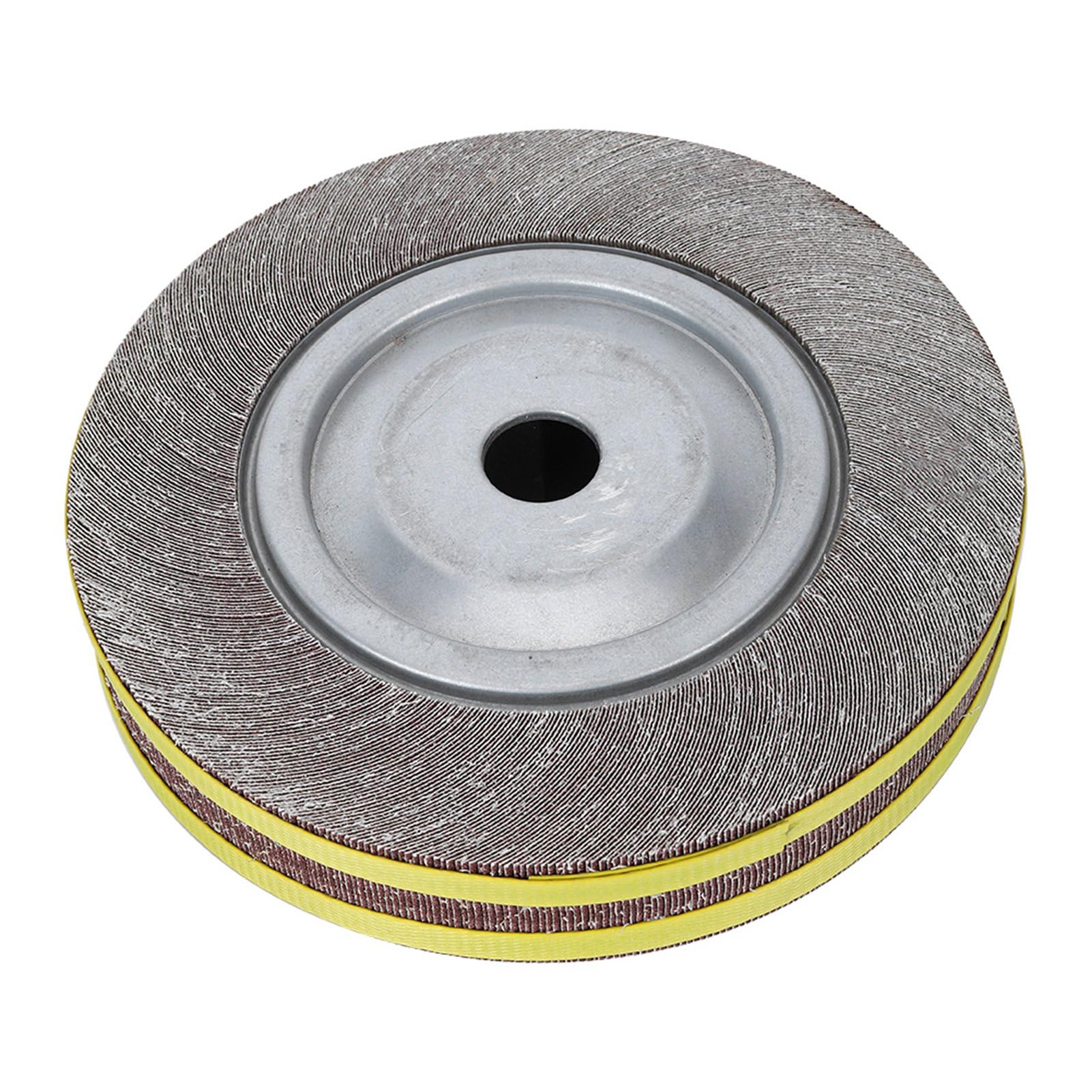 Cocoarm Mola Lucidante per Tubo in Acciaio Inossidabile Alesaggio 260 Mm 32 Mm Girante Materiale Taglio Rapido Elevata Efficienza di Lucidatura per la Finitura dei Metalli (80 maglie)