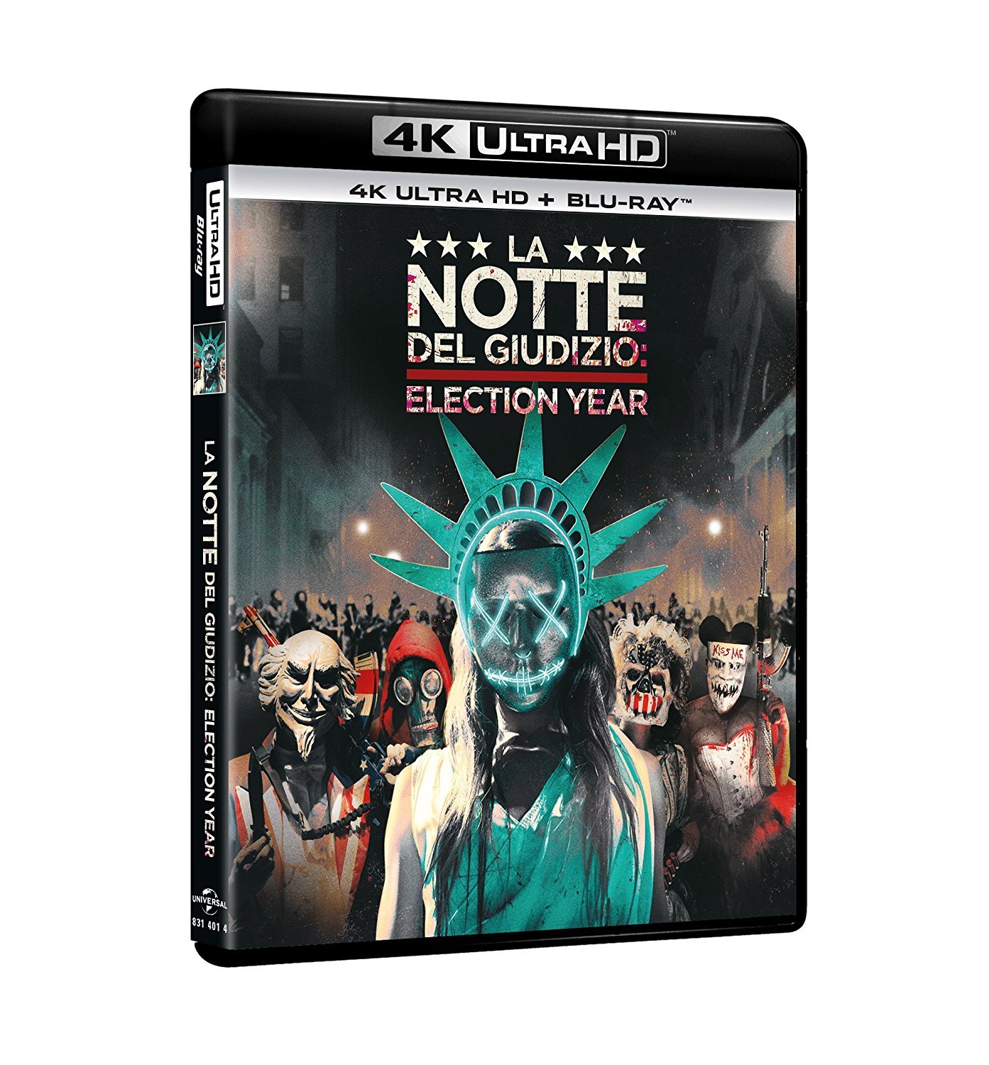 La Notte del Giudizio Election Year 4K Blu-ray soluciona streaming con mala calidad
