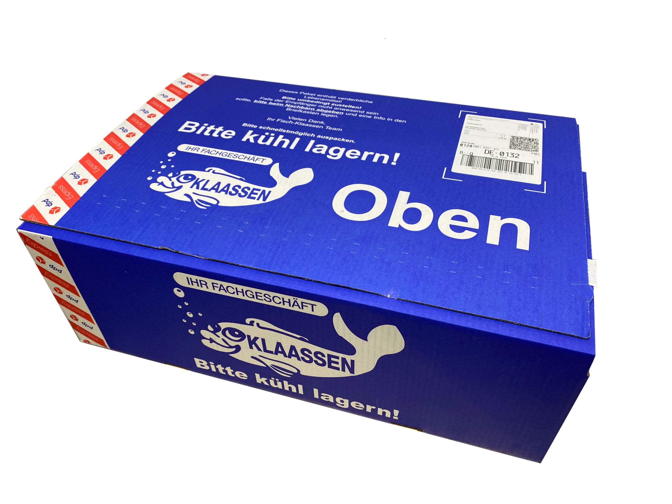 Klaassen Thai-Lemon Garnelensalat, in Handarbeit hergestellt, fruchtiges Thai-Gewürz, mit Zitronengras und Limetten, 1000g
