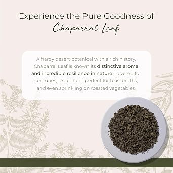 Starwest Botanicals Wildcrafted Chaparral Leaf - Bulk 1 lb Bag