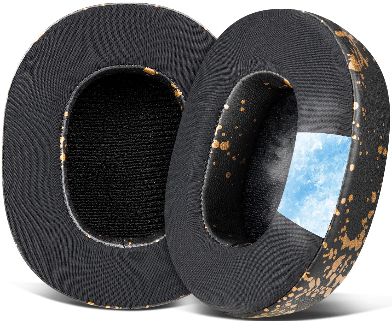 SOULWIT Cooling-Gel Replacement Earpads for Skullcandy Hesh 3/ANC/Evo & Crusher Wireless/ANC/Evo & Venue ANC Over-Ear Headphones, Ear Pads Cushions