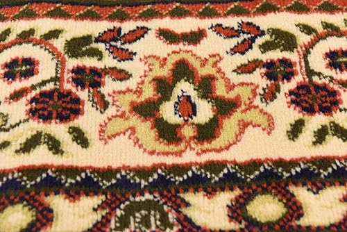 Vista 166 de Unique Loom Reza Collection- Alfombra, Polipropileno, Marrón Marrón/ marfil