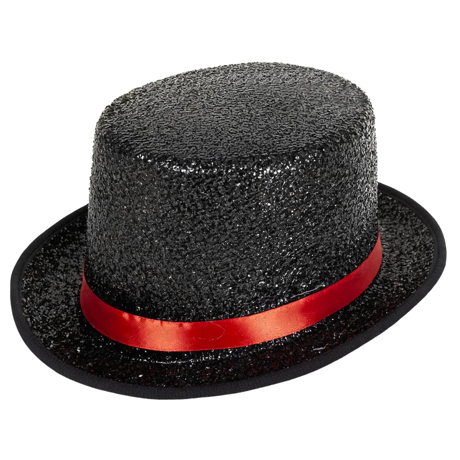 powerking Top Hats for Men Women Adults, Shiny Tuxedo Costume Magician Hat Victorian Dress Up Christmas Topper Hats, Fancy Dress Party Headwear Accessory — image 1