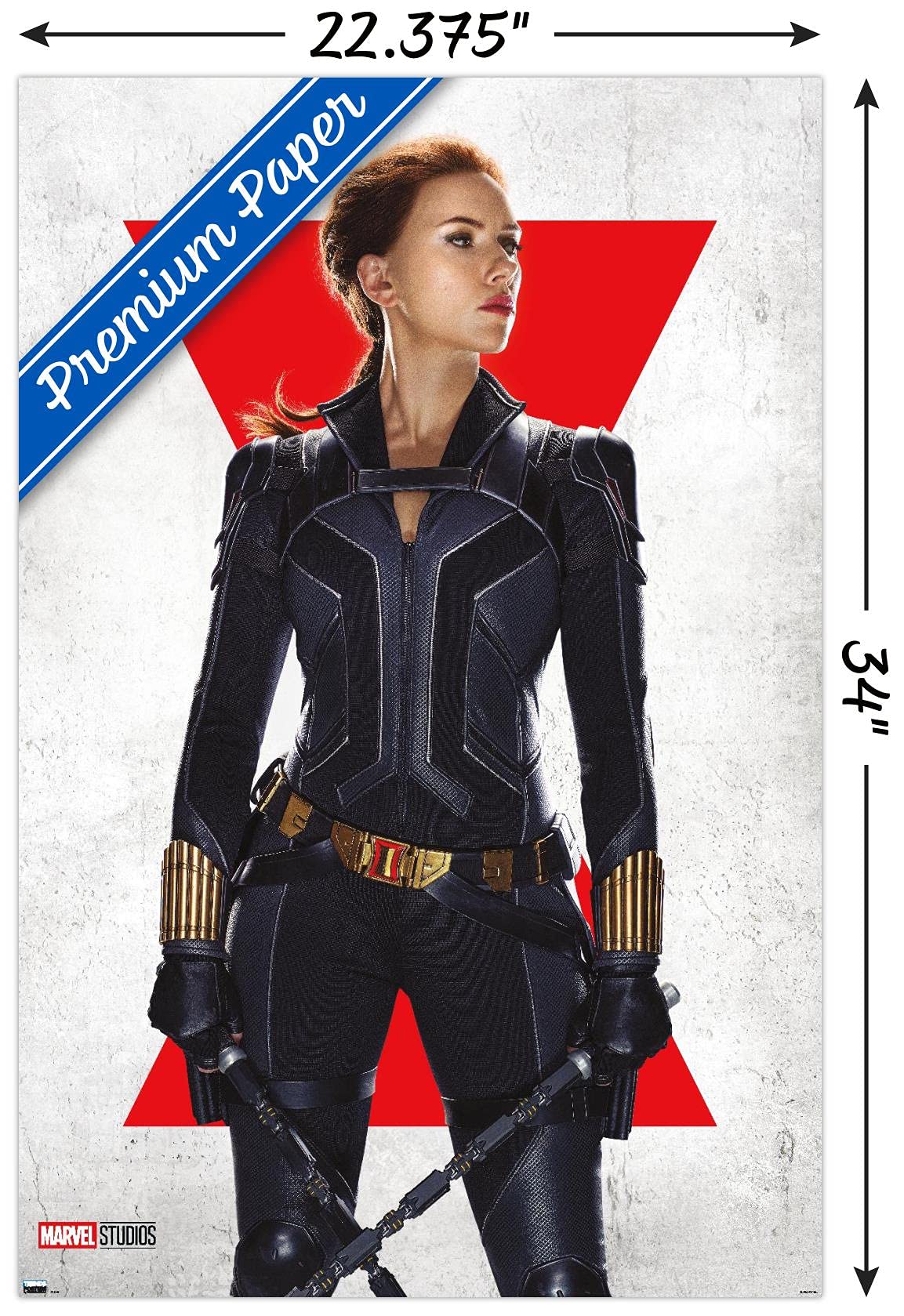 Amazon.com: Marvel Black Widow - Black Widow One Sheet Wall Poster