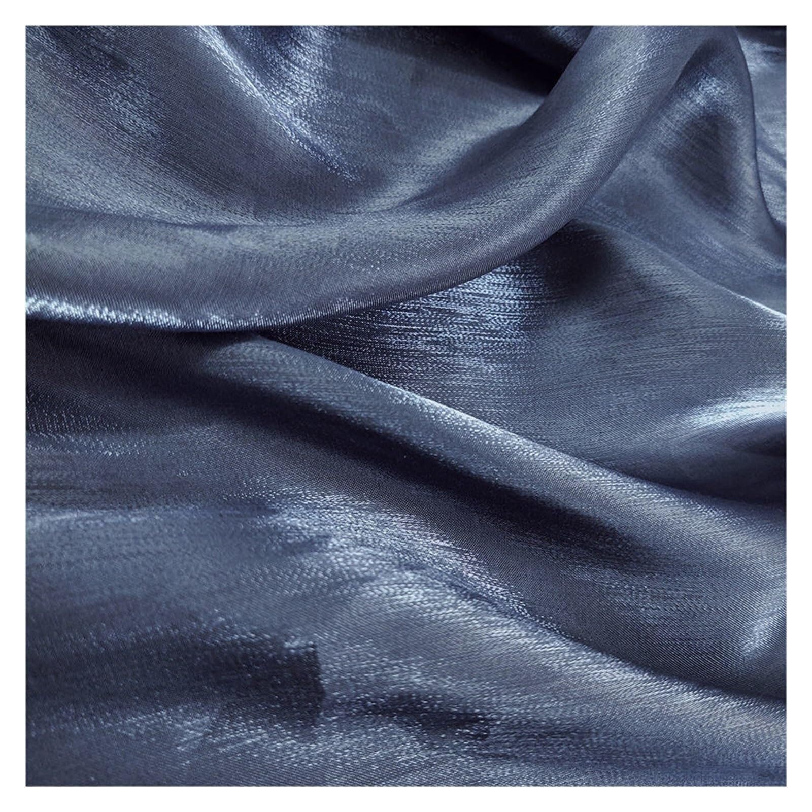 Silk Fabric Glazed Silk Satin Gradient Fabric Hanfu Dress Wedding Shiny Baby Clothes DIY Sewing Cloth 50 * 150cm(7)