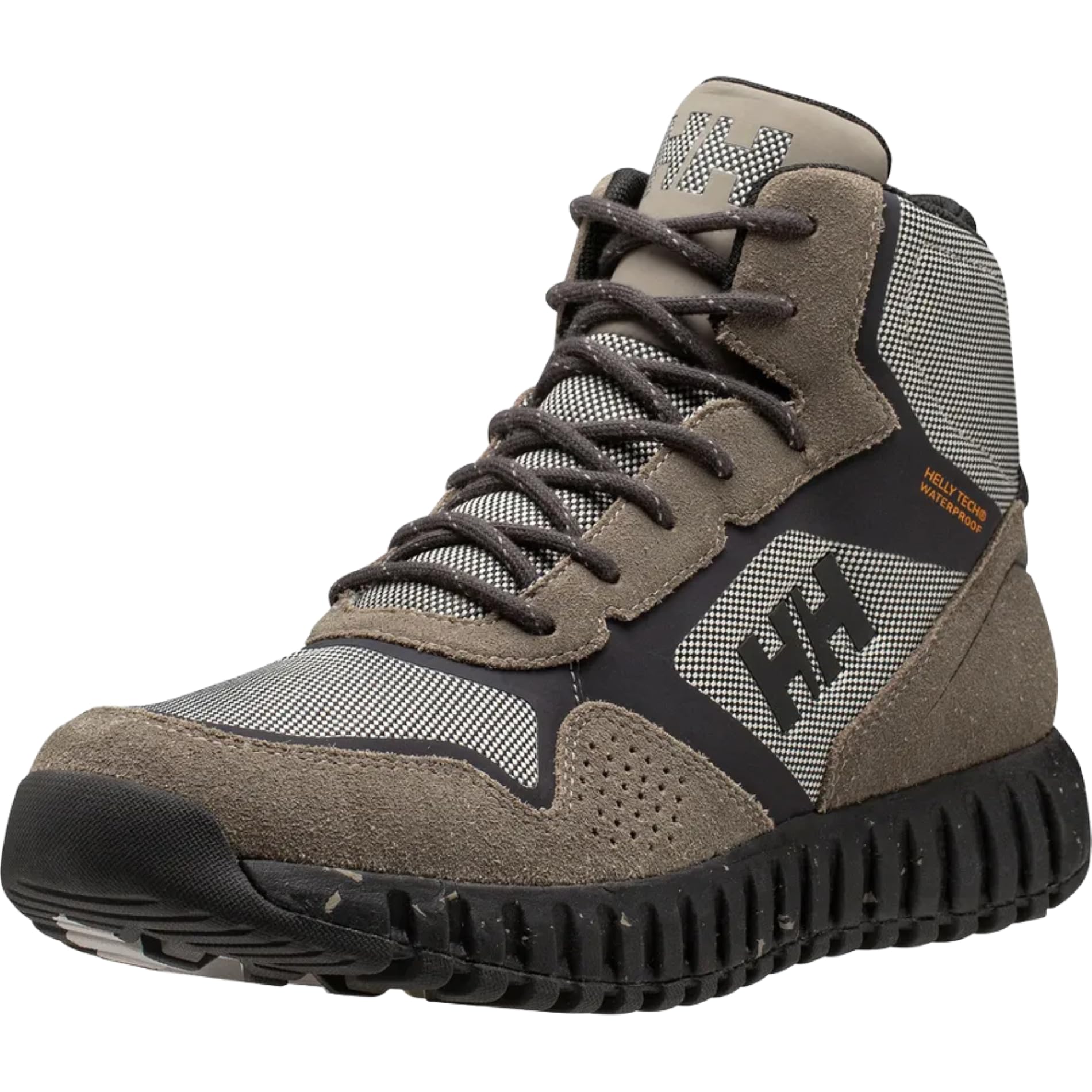 Helly-Hansen Monashee ULLR HELLY TECH Men's Waterproof Hiking Boots, HH Seam-Shield, Premium Suede, LWG Leather, PFC-Free DWR