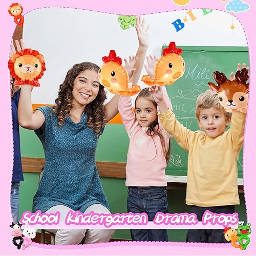 Miniatura 5 de Libima 200 juguetes inflables de animales de dibujos animados, globos de muñeca para llevar a mano, safari, animales de granja, juguetes, temática