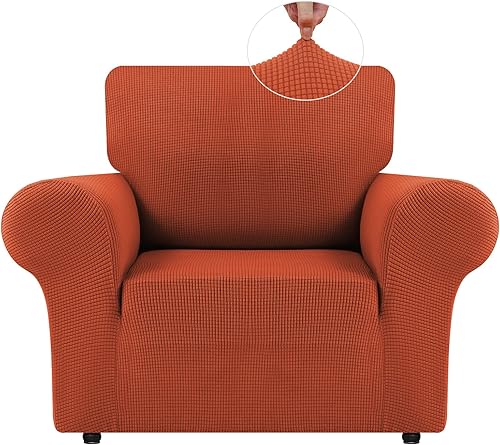 Miniatura 1 de LURKA Fundas elásticas para sofá, Funda de sofá y sillón antideslizante de elastano, Suave con fondo elástico para niños (32 a 55 pulgadas, Talla S,