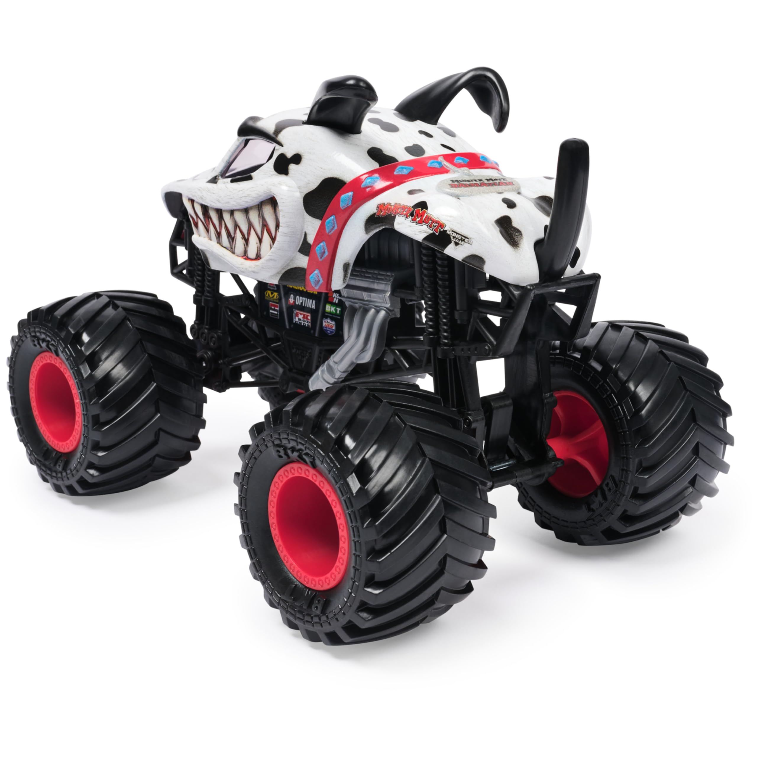 Monster Jam Zabawka samochód ciężarowy 1 do 24 mm dalmatyńczyk M27