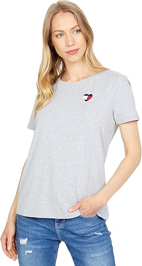 Tommy Hilfiger Women’s Crew Neck Logo Tee