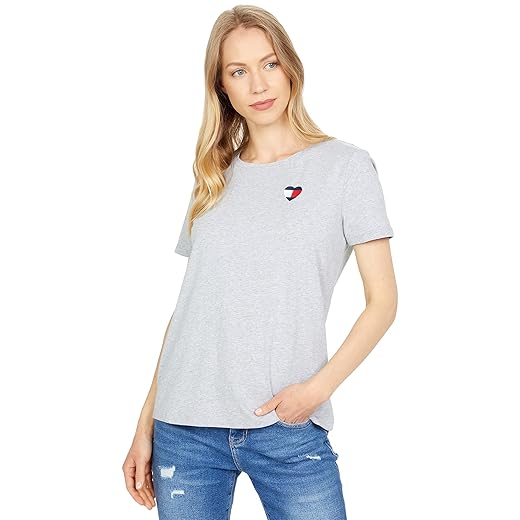 Tommy Hilfiger Women's Crew Neck Logo Tee