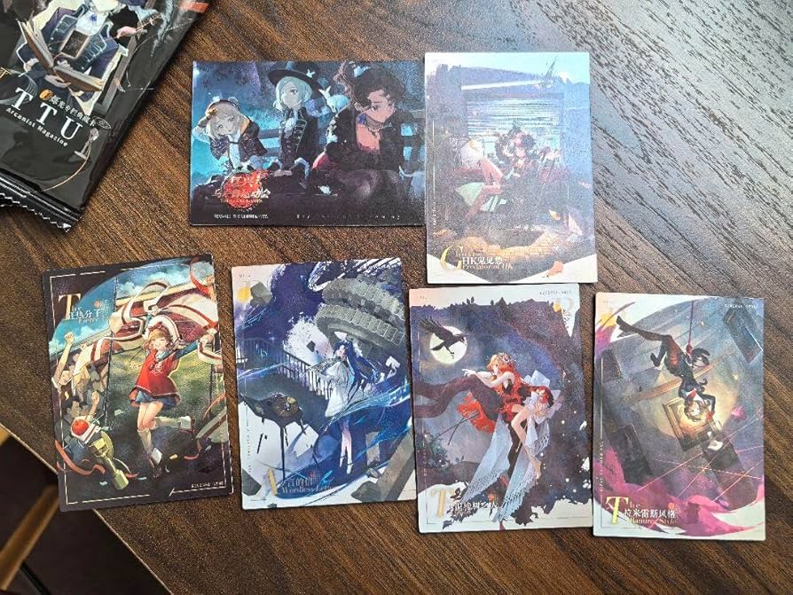 リバース:1999 UTTUトレーディングカード まとめ売り Amazon.co.jp: リバース1999 UTTU カード 6枚セット : 文房具