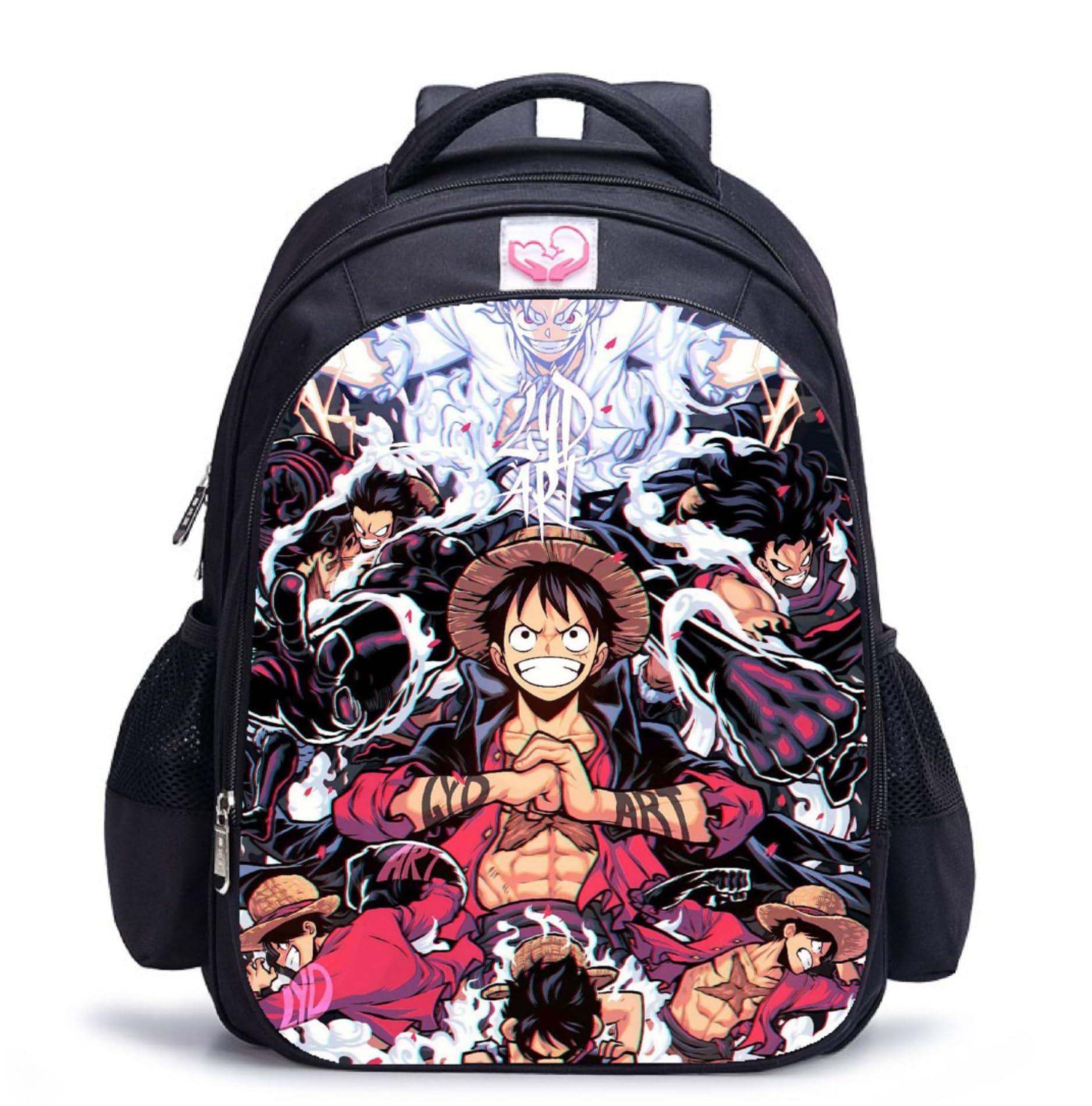 Animation Comic Luffy Gear Fourth Fifth Nika Women Boys Girls School Bags for One Piece Laptop Travel Backpack