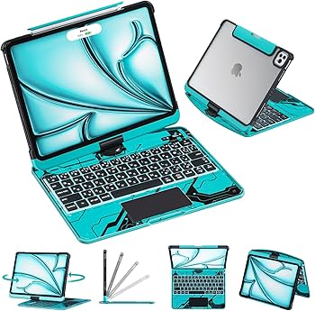 2025新 iPad pro11インチキーボードケース360度回転式マジックキー Amazon | 【2025年新モデル】360度回転式 マジックキーボード iPad Pro