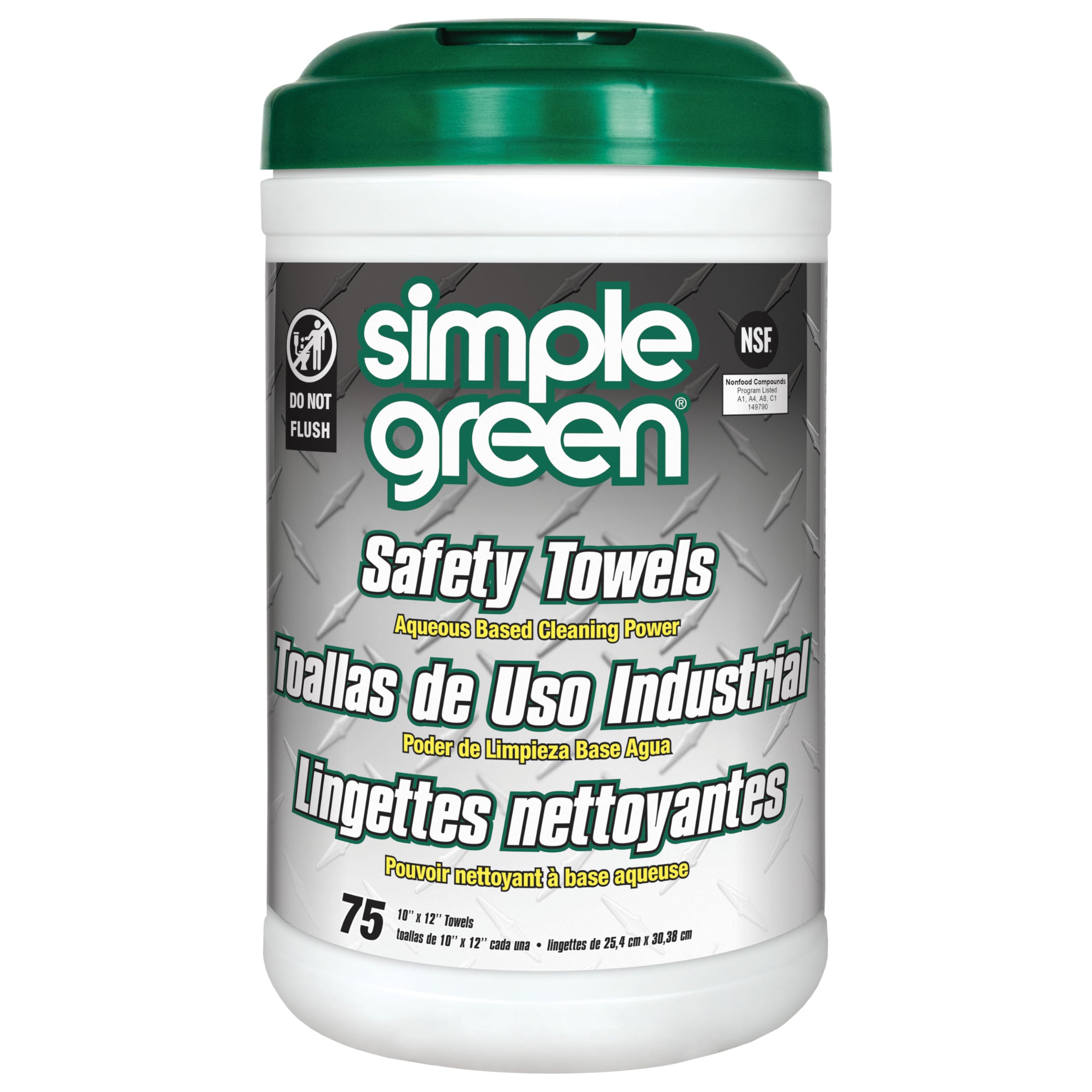 Simple Green Safety Towels 75 Ct