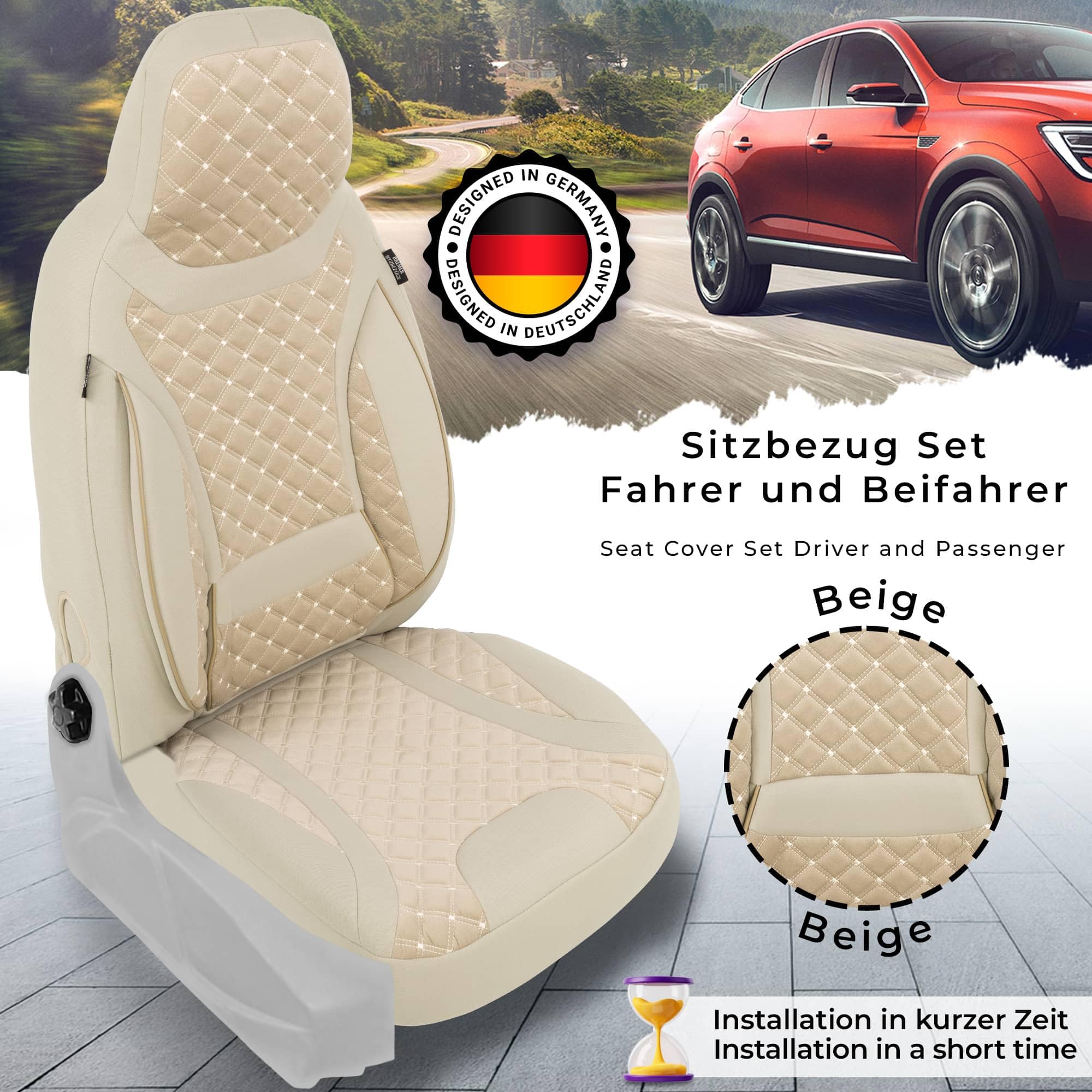 Bremer Sitzbezüge VW T6 T6.1 Multivan Fahrer & Produktbild-Vorschau 5