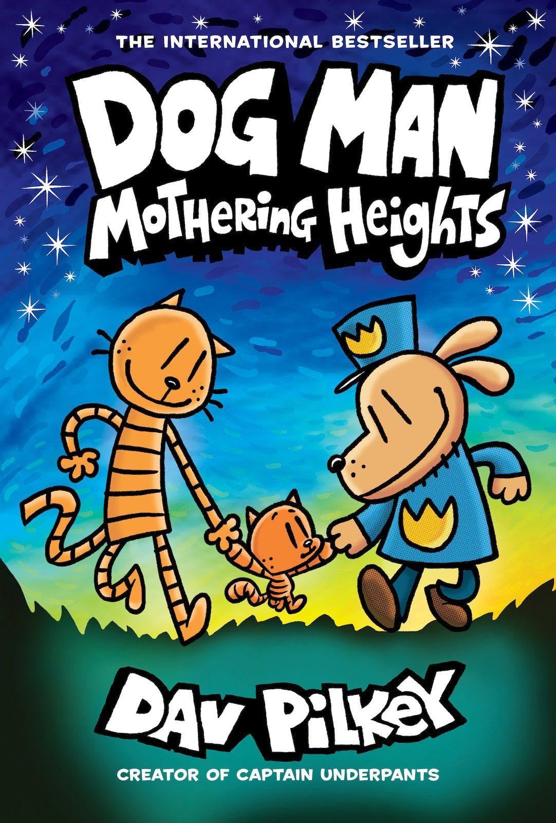 Dog Man 10 Mothering Heights by Dav Pilkey Paperback Paperback – Import, 3 February 2022