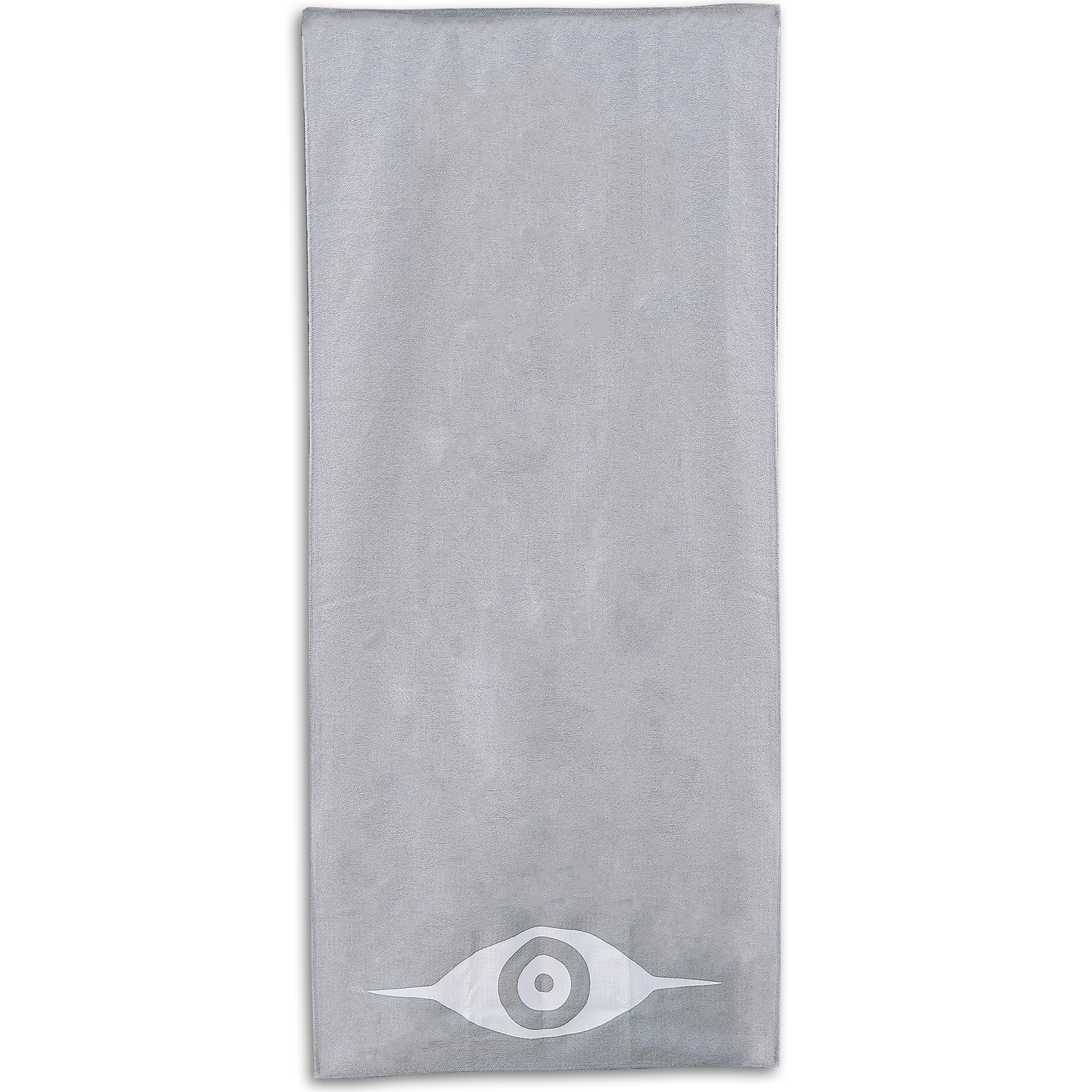 Drishti Brands Evil Eye 72" Yoga Towel (Grey)