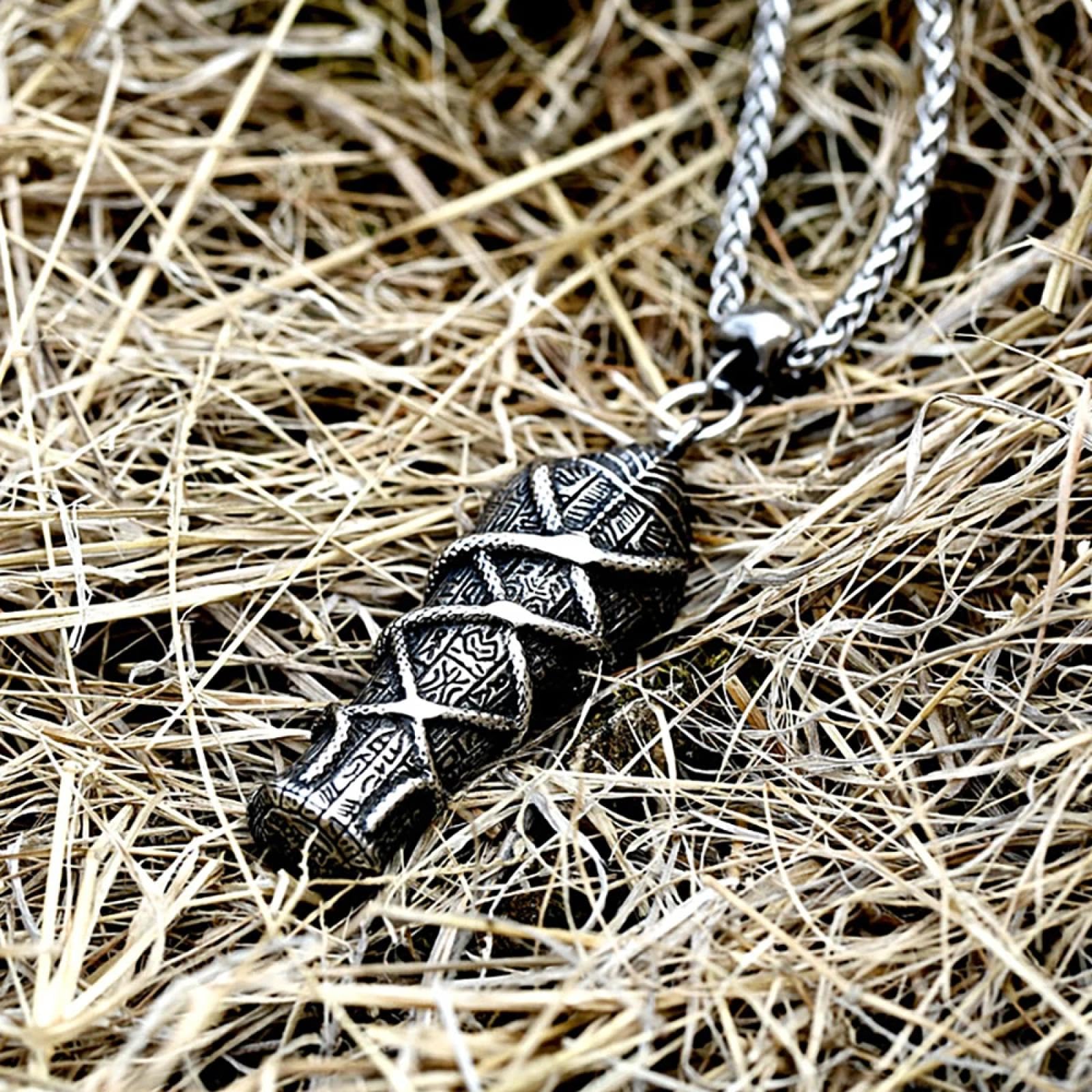 SiVaji Halskette Ketten Schmuck Herren Frauen Anhänger Necklacetotenkopf Anhänger Halskette Männer Sarg Halsketten
