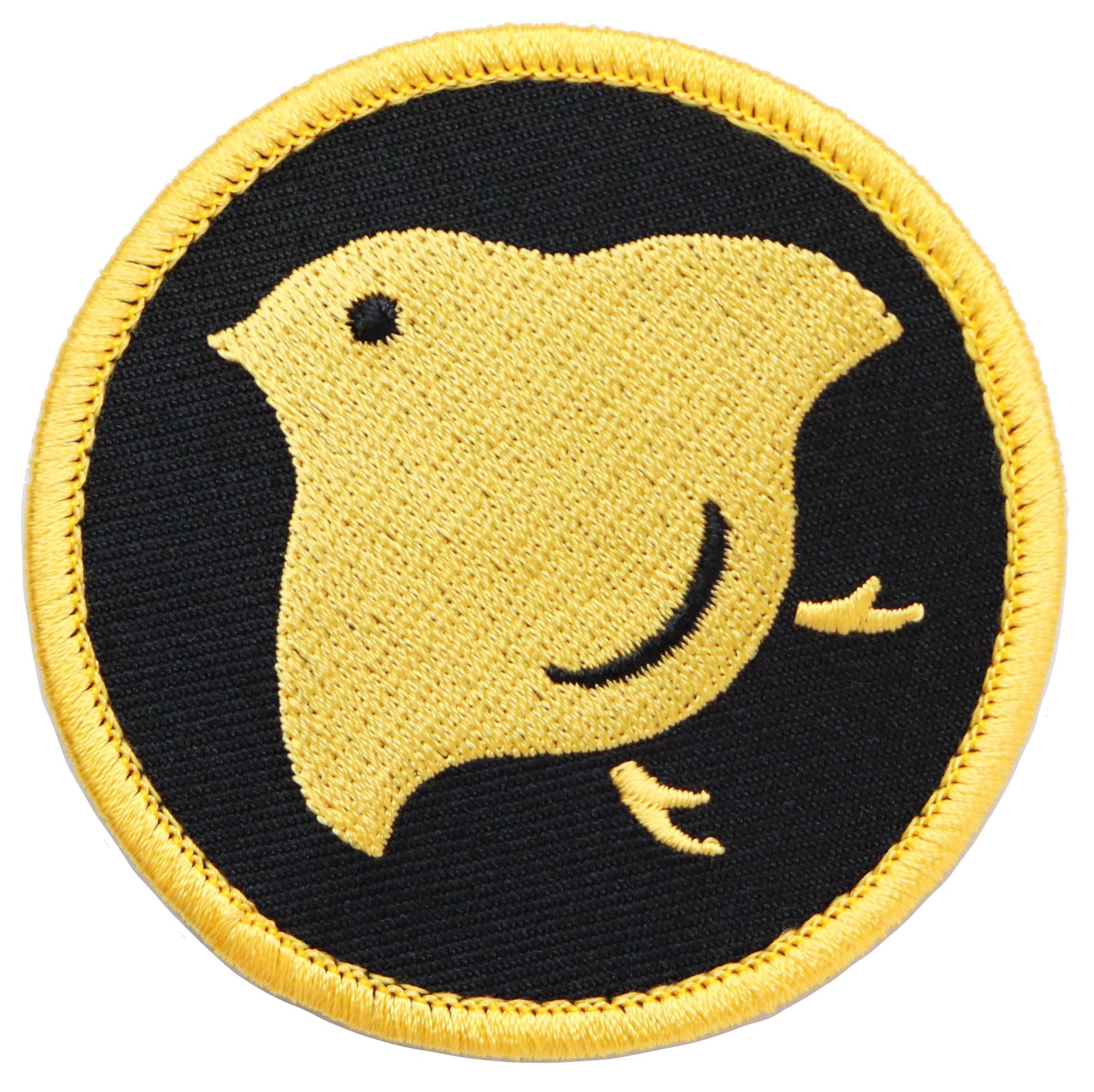 Amazon.co.jp: ワッペン 千鳥紋 かわいい小鳥の家紋 マジックテープ