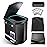 2025 Upgraded XL Portable Toilet for Adults,Tall Camping Toilet with Lid and Convenient Carry Bag, Portable Potty for Camping, Hiking, Car Travel,Truck, RV, Boating, Road Trips, Beach