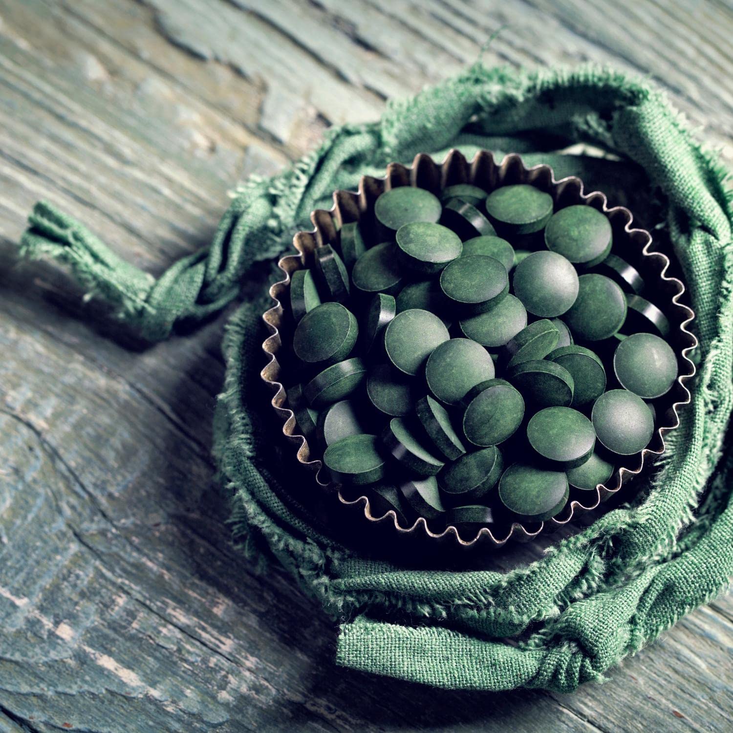 Spirulina Ecologica - 300 Compresse di Superfood 100% Bio - Prodotto Vegano - Super Alimento Biologico con un Elevato Contenuto di Nutrienti - Effetto Saziante - 150 g