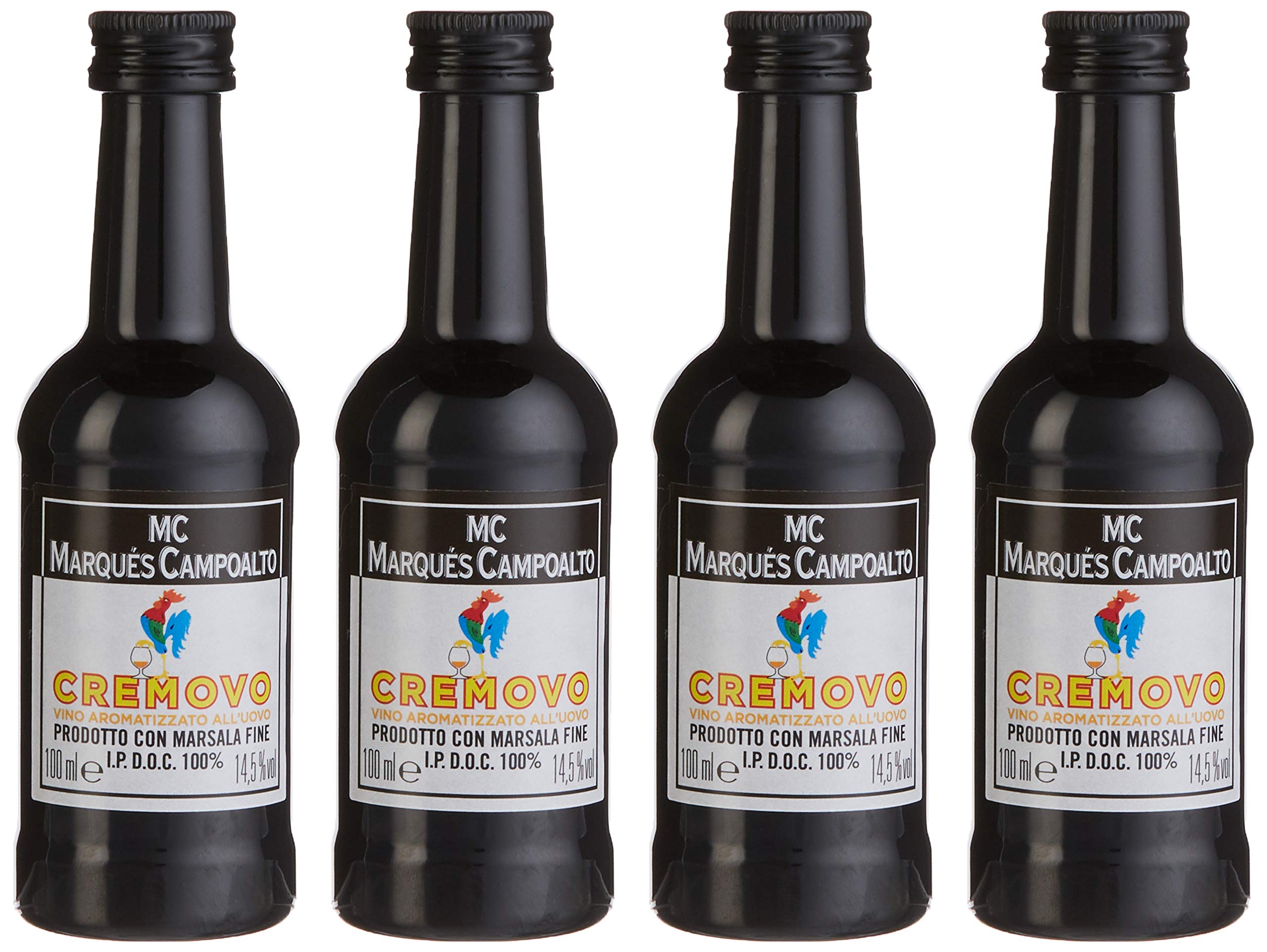 Marqués Campoalto Marsala Cremovo Süß, 4er-Pack (4 x 100 ml)