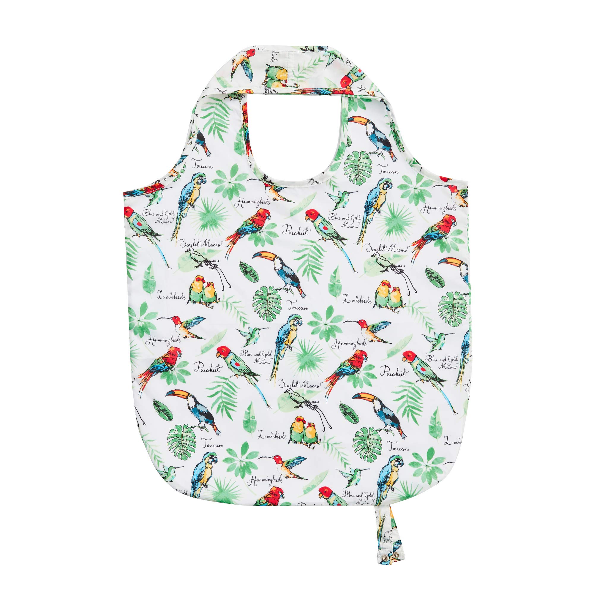 Ulster WeaversUlster Weavers Roll-up Bag Tropical Birds MF, Polyester, Multi, One Size